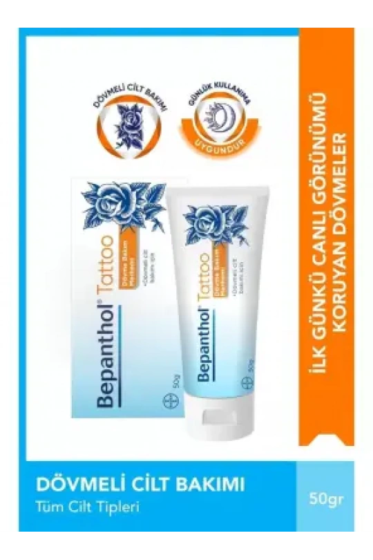 Bepanthol Tattoo Dövme Bakım Merhemi 50 gr