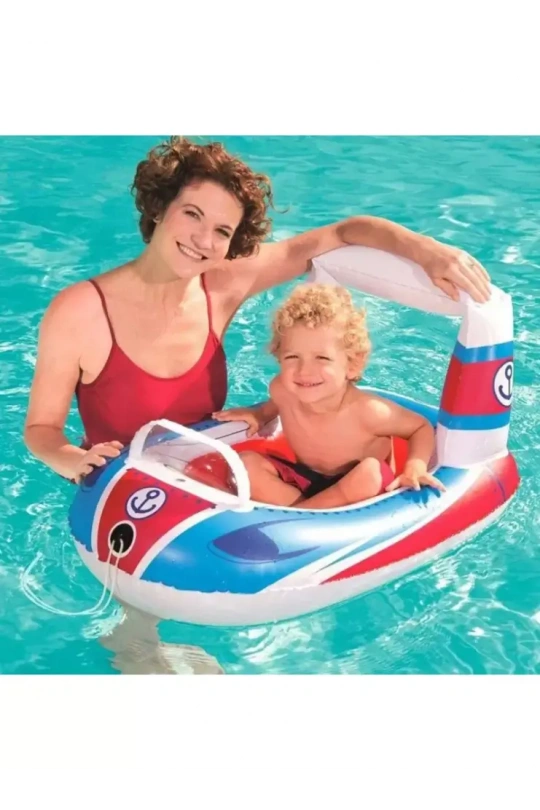 Bestway Taşıt Figürlü Çocuk Botu 3-6 Yaş 104x99 cm - 34106 -