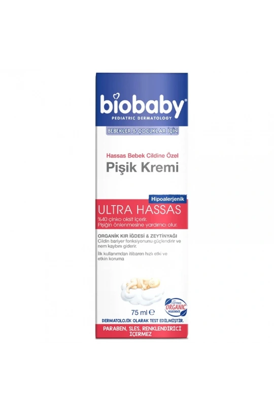 Biobaby Pişik Kremi 75 ml