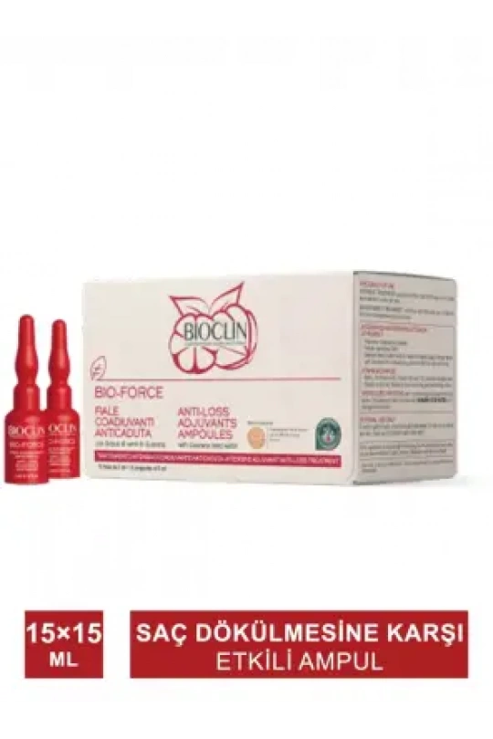 Bioclin Bio Force Anti Loss Ampul 15x5ml