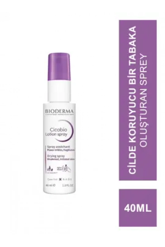 Bioderma Cicabio Lotion Spray 40 ml - Yıpranmış ve Tahriş Olmuş Ciltler İçin