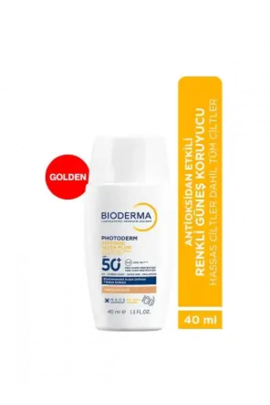 Bioderma Photoderm XDefense Ultra-Fluid SPF50+ 40 ml - Golden