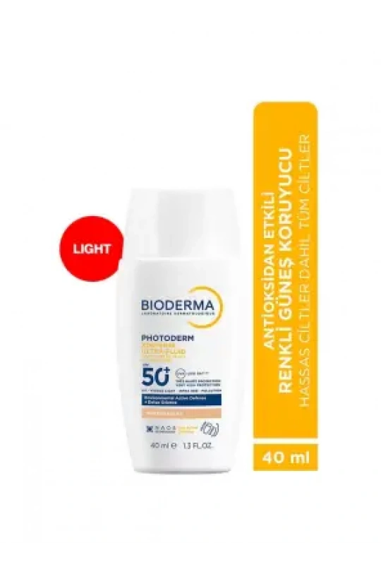 Bioderma Photoderm XDefense Ultra-Fluid SPF50+ 40 ml - Light