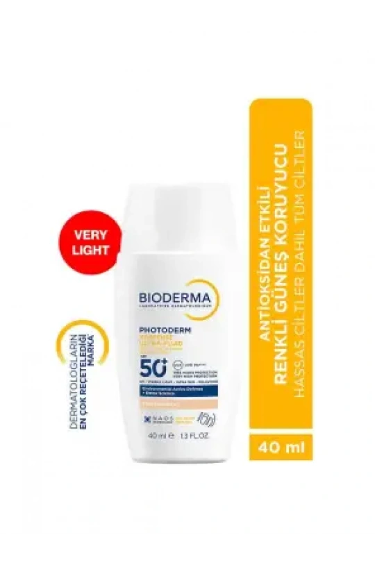 Bioderma Photoderm XDefense Ultra-Fluid SPF50+ 40 ml - Very Light