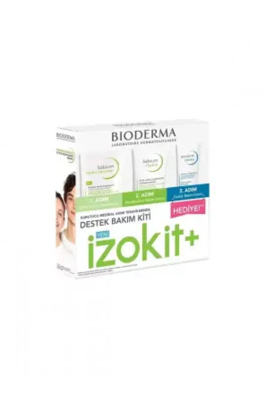 Bioderma Sebium İzokit+ Kurutucu Akne Tedavisine Destek Cilt Bakım Kiti