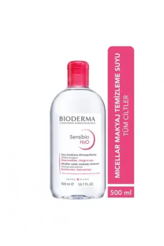 Bioderma Sensibio H2O Cilt ve Makyaj Temizleme Misel Suyu 500 Ml