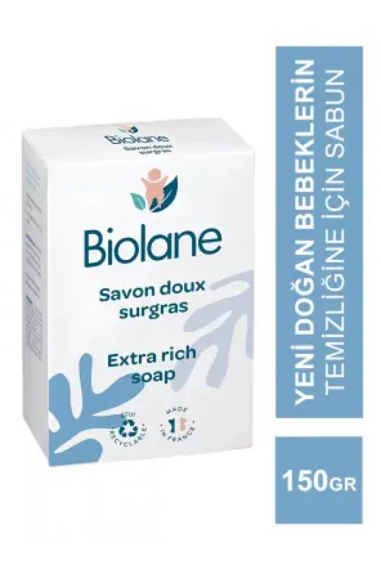 Biolane Extra Rich Soap - Lipid Zengini Sabun - 150gr