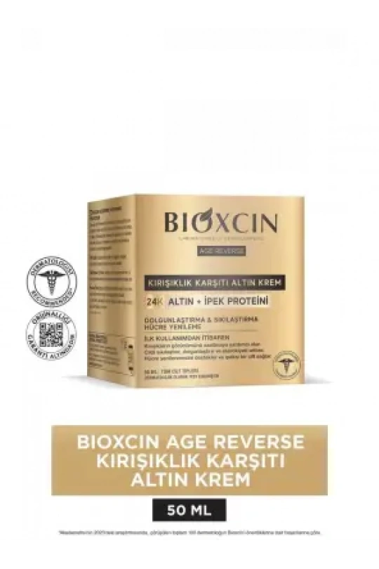 Bioxcin Age Reverse Kırışıklık Karşıtı Altın Krem 50 ml