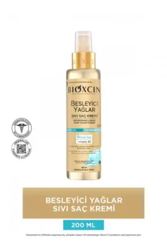 Bioxcin Besleyici Yağlar Sıvı Saç Kremi 200ml