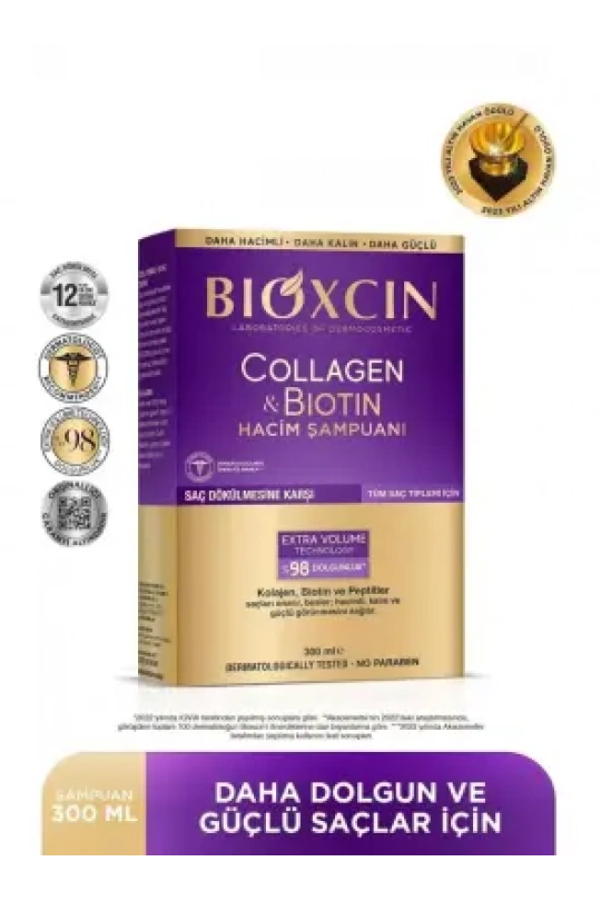 Bioxcin Collagen & Biotin Hacim Şampuanı 300 ml