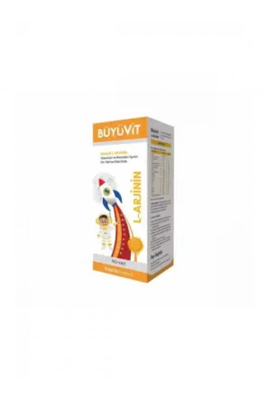 Büyüvit L Arginin Multivitamin ve Mineraller içeren Şurup 150ml