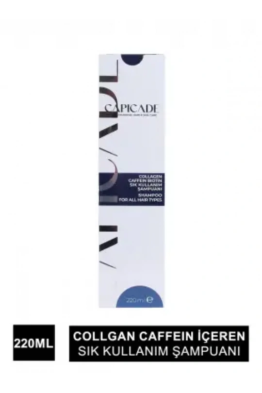 Capicade Collagen Caffein Biotin Sık Kullanım Şampuan 220 ml
