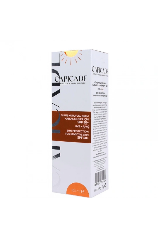 Capicade Güneş Koruyucu Krem Spf 50+Kuru Cilt 100 ml