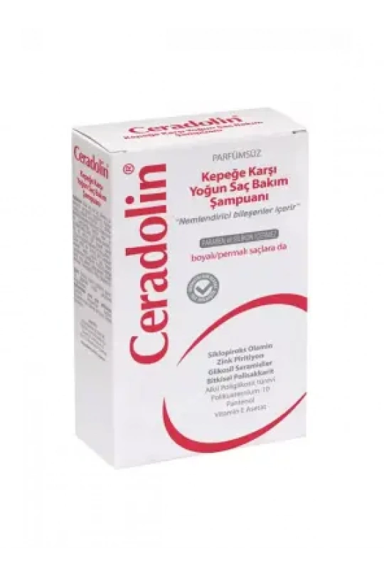 Ceradolin Kepeğe Karşı Yoğun Saç Bakım Şampuanı 300 ml