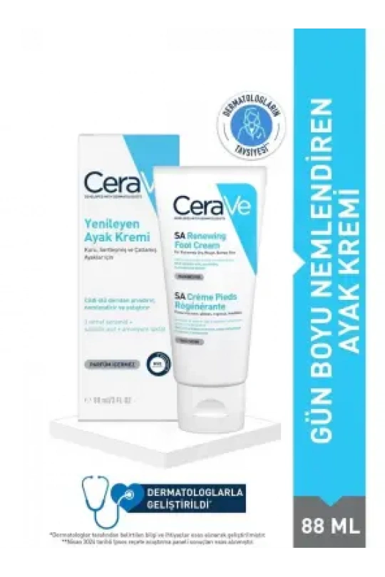 CeraVe SA Yenileyici Ayak Kremi 88 ml