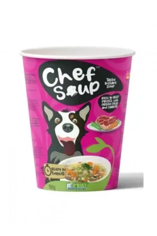 Chef Soup Dana Eti, Bezelye Ve Havuçlu Hazır Çorba 50 G