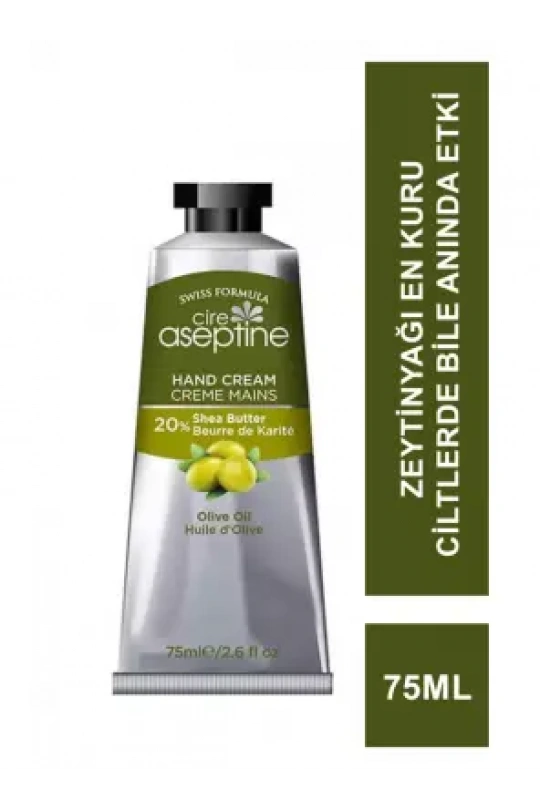Cire Aseptine %20 Shea Butter El Kremi Zeytinyağı 75 ml