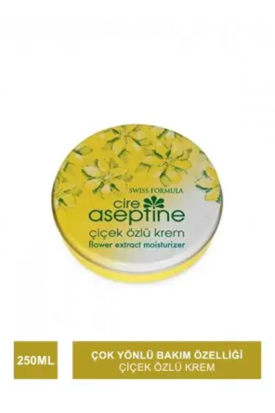 Cire Aseptine Çiçek Özlü Krem Teneke 250 ml