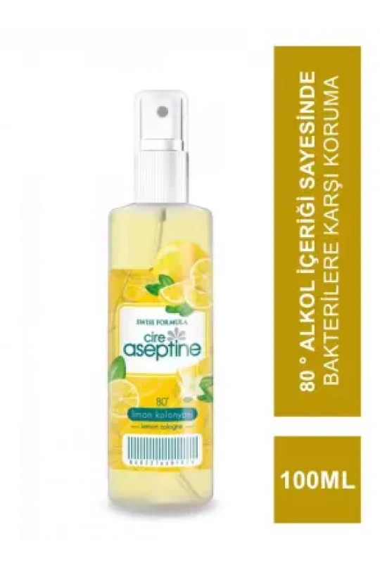 Cire Aseptine Limon Kolonyası Sprey 100 ml