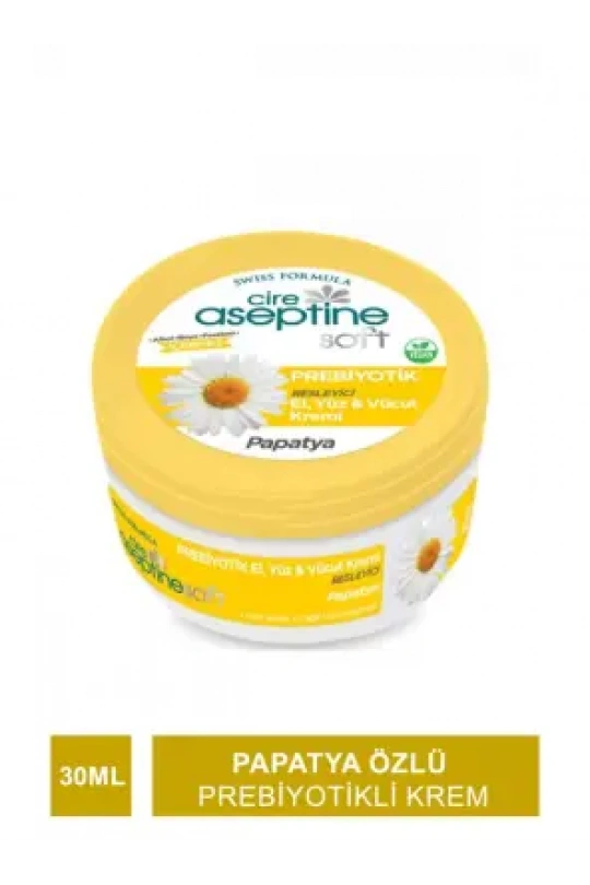 Cire Aseptine Soft Papatya Özlü Besleyici Prebiyotikli Krem 30 ml