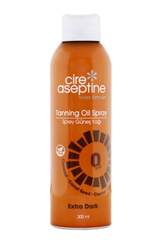 Cire Aseptine Spf0 Güneş Yağı Spreyi - Extra Koyu 200ml