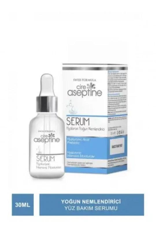 Cire Aseptine Yoğun Nemlendirici Hyaluron Yüz Bakım Serumu 30 ml