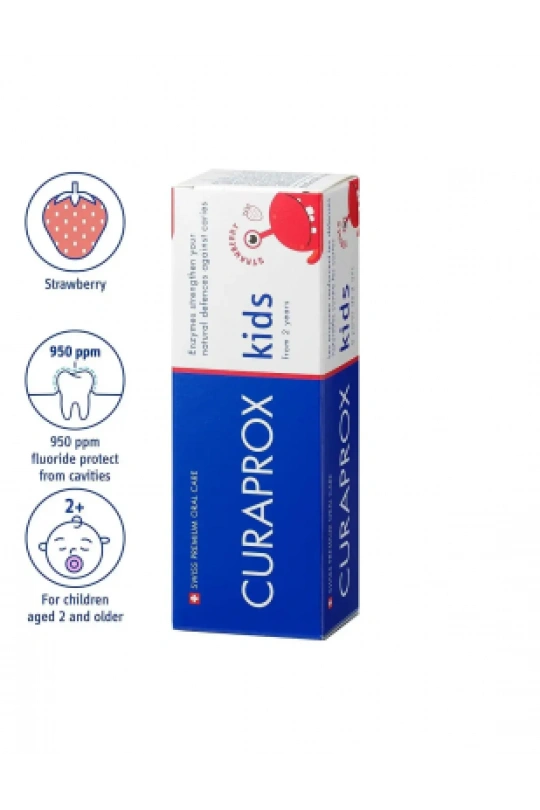 Curaprox Enzycal Kids Çilek 950 Diş Macunu 60ml