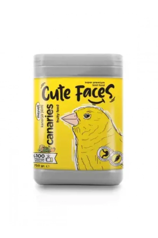 Cute Faces Meyveli Kanarya Yemi 750 Gr