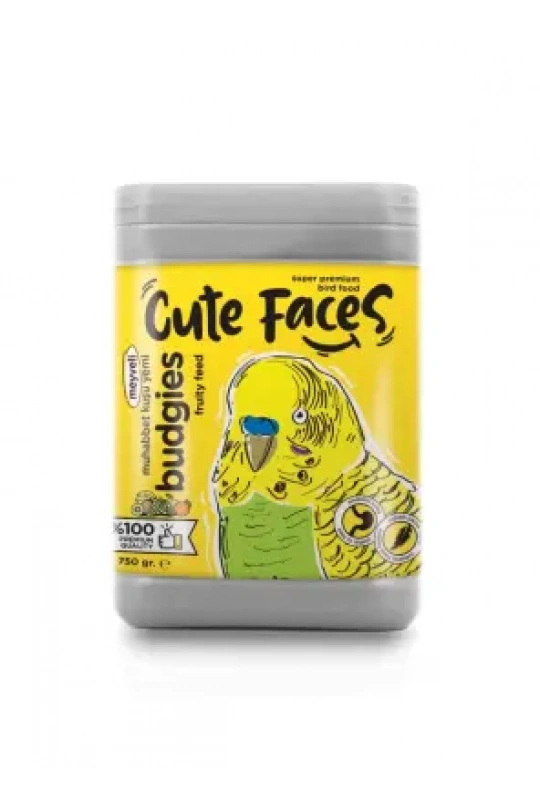 Cute Faces Meyveli Muhabbet Yemi 750 Gr