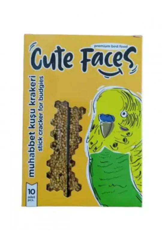 Cute Faces Muhabbet Krakeri Ballı 10Lu