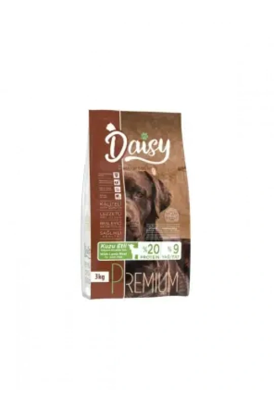 Daisy Premium Kuzu Etli Yetişkin Köpek Maması 3 Kg