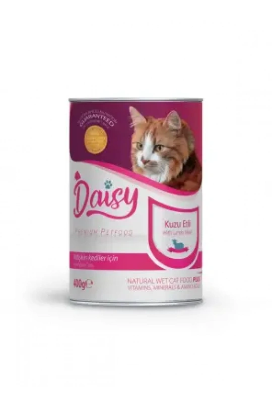 Daisy Premium Pet Kuzu Etli Kedi Konservesi 400 Gr