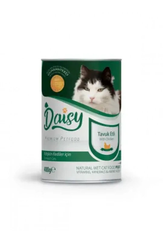 Daisy Premium Pet Tavuk Etli Kedi Konservesi 400 Gr
