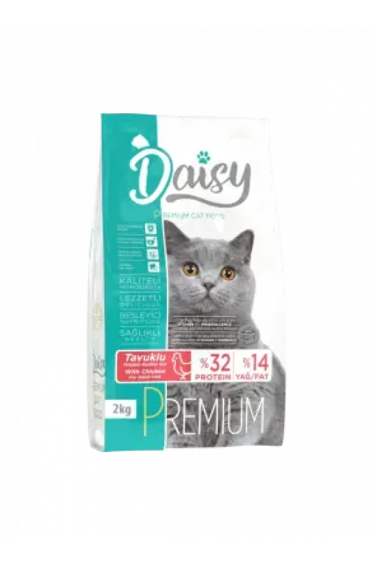 Daisy Premium Tavuk Etli Yetişkin Kedi Maması 2 Kg