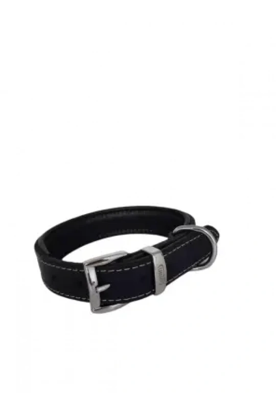 Daisy Yağlı Deri Köpek Tasması XS-2cm Lacivert