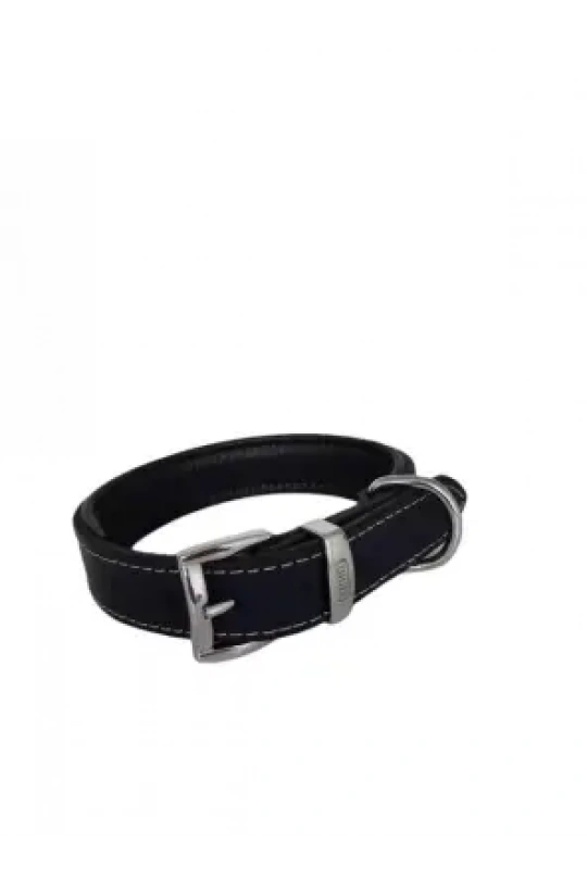 Daisy Yağlı Deri Köpek Tasması XXS-2cm Lacivert