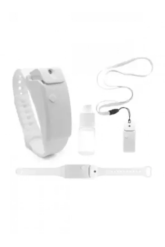 DBAND Bileklik Dezenfektan Spreyi Beyaz - Set