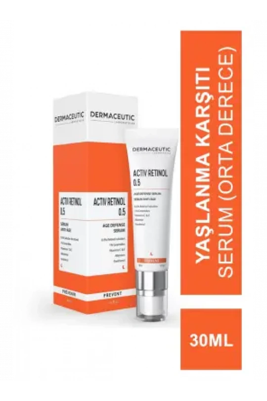 Dermaceutic Activ Retinol 0.5 Anti-age 30 ml - Yaşlanma Karşıtı Serum -Orta Derece-