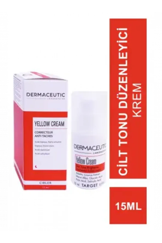Dermaceutic Yellow Cream 15 ml - Cilt Tonu Düzenleyici Krem