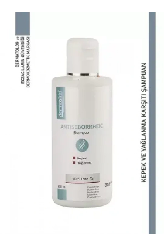 Dermoskin Antiseborrheic Kepek ve Yağlanma Karşıtı Şampuan 200 ml