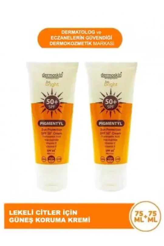 Dermoskin Be Bright Pigmentyl Sun Protection SPF 50+ Cream 2li