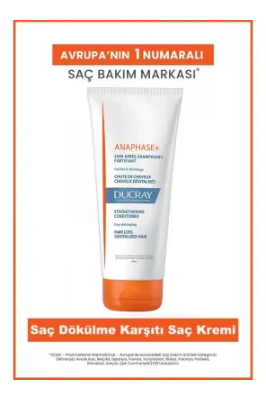 Ducray Anaphase+ Conditioner Saç Dökülmesi Karşıtı Saç Kremi 200ml