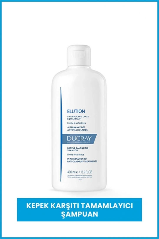 Ducray Elution Shampoo Kepek Karşıtı Tamamlayıcı Şampuan