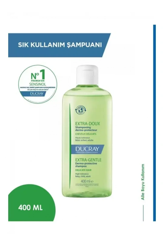 Ducray Extra Doux Shampoo Günlük Şampuan