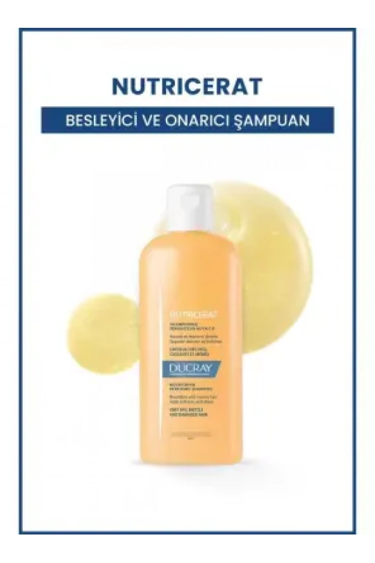 Ducray Nutricerat Yıpranmış ve Çok Kuru Saçlar İçin Şampuan 200ml