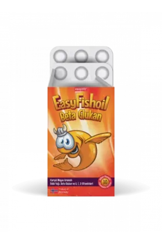 EasyVit EasyFishOil Beta Glukan 30 Tablet