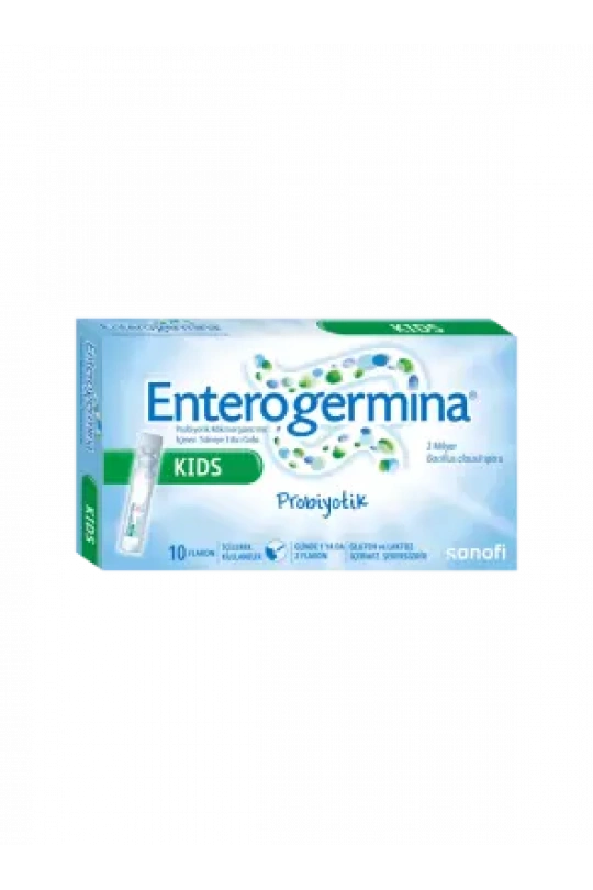 Enterogermina Kids 2-10 Yaş Probiyotik - 5 ml x 10 Flakon -
