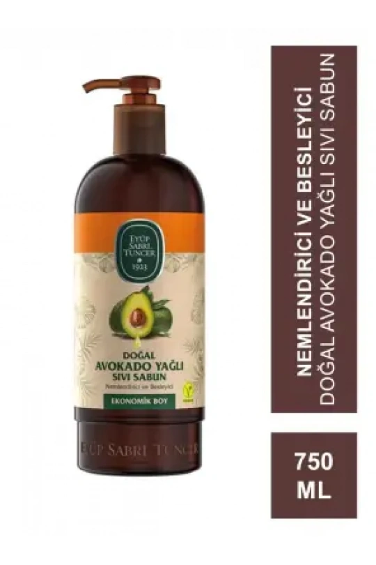 Eyüp Sabri Tuncer Doğal Avokado Yağlı Sıvı Sabun 750 ml