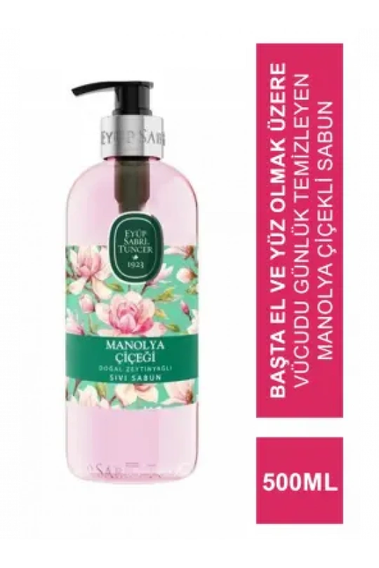 Eyüp Sabri Tuncer Manolya Çiçeği Sıvı Sabun 500 ml