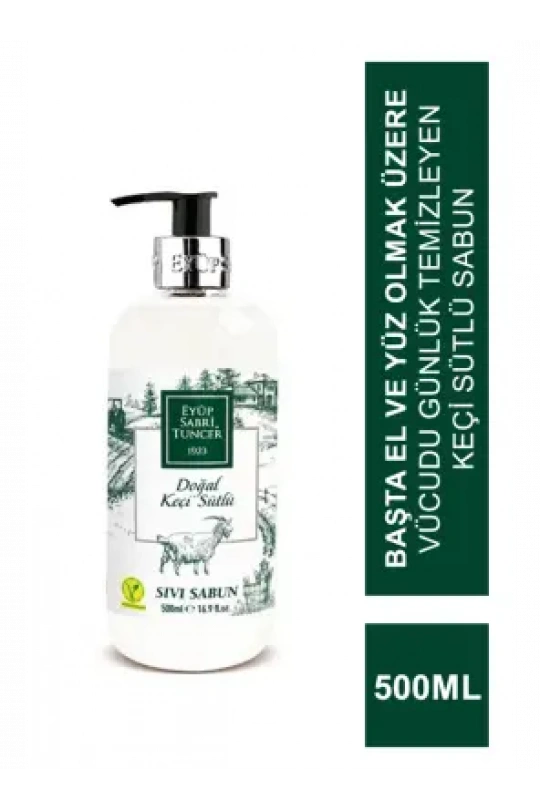 Eyüp Sabri Tuncer Sıvı Sabun Doğal Keçi Sütlü 500 Ml